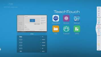 Интерактивная панель TeachTouch 4.5 75", UHD, 32 касания, 4/32 Гб, Android 8.0, OPS