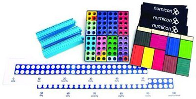 Обучение с Numicon - дополнительный ресурсный комплект для занятий с детьми 4-5 лет, математические