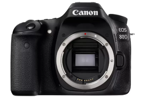 Зеркальный фотоаппарат CANON EOS 80D body, черный