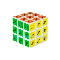 Кубик Рубика с азбукой Брайля