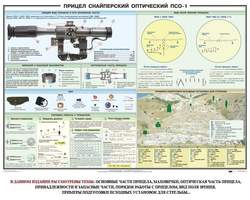 Прицел снайперский оптический ПСО-1, 1000х700 мм  (бумага, 150 гр./кв. м)