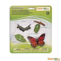 Набор фигурок Safari  LTD "Жизненный цикл бабочки монарх"