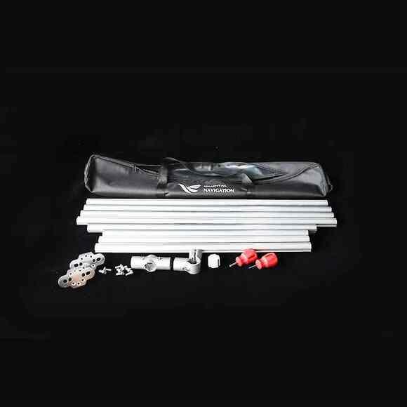Светодиодные ворота на стойке для игры в дрон-футбол