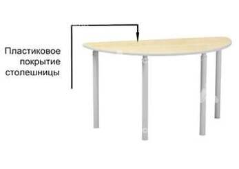 Пластиковое покрытие цвет "КЛЕН" столешниц детских столов