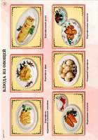 Комплект плакатов «Приготовление супов, соусов, блюд из овощей, круп, макаронных изделий и бобовых» 