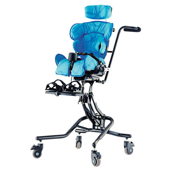 Кресло функциональное Сквиглз OttoBock (цвет голубой,подголовник с боковыми поддержками)