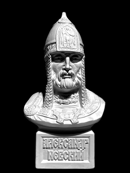 Александр Невский бюст (скульптор А.В..Чирков)