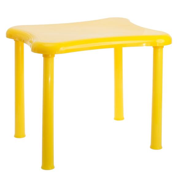 Стол детский «Капитоша», цвет жёлтый, 600х490х500