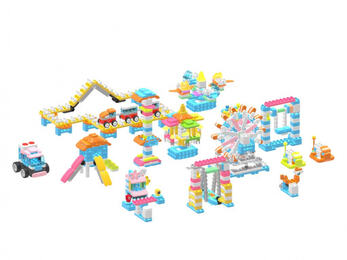 Комплект конструкторского уголка "BOTZEES CONSTRUCTION CORNER PLAYSETS" + Схемы сборки