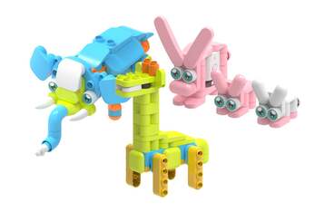 Комплект конструкторского уголка "BOTZEES CONSTRUCTION CORNER PLAYSETS" + Схемы сборки