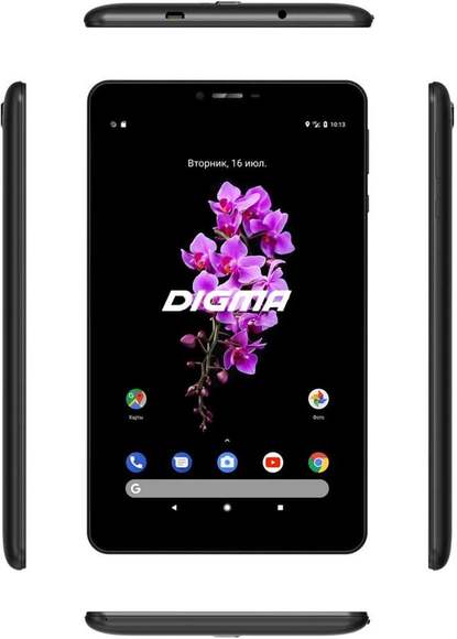 Планшет DIGMA CITI Octa 80,  4GB, 64GB, 3G,  4G,  Android 9.0 черный