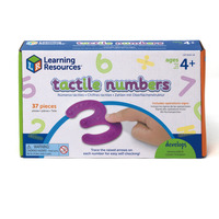 LSP0194-UK Развивающая игрушка "Тактильные цифры и знаки"  (37 элементов)