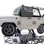 Автотренажер контраварийного вождения "УАЗ-4" (оригинальный кузов автомобиля УАЗ, установленный на ш