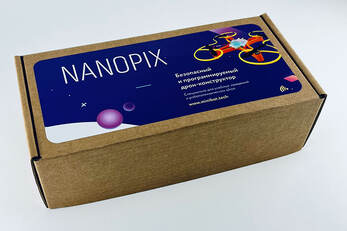 Программируемый конструктор Квадрокоптер Nanopix. Образовательный набор