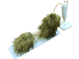 Тренажер левой конечности собаки с имитацией шерстного покрова для отработки навыков внутривенных и 