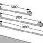 Поручень для МГН ПЛ-1-П0-С4-D38, 1500 мм