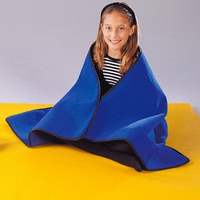 Одеяло с утяжелением. Цвет: Синий, Размер 147x76 см, вес 2,3 кг.