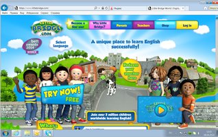 LITTLE BRIDGE. Компьютерная онлайн-среда для изучения английского языка (6-12 лет). Лицензия на школ