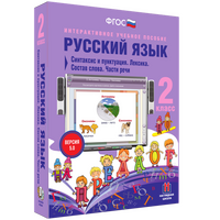 Русский язык. 2 класс. Синтаксис и пунктуация. Лексика. Состав слова. Части речи