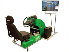 Автотренажер "УАЗ-2" (система визуализации с 3D-очками)