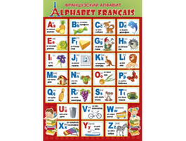 Таблицы демонстрационные по французскому языку