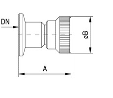 Выпускной клапан DN 16 KF