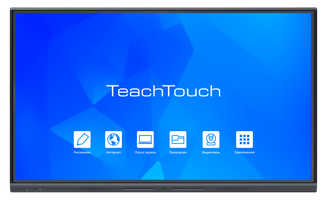 Дисплей интерактивный TeachTouch 5.5LE 75", UHD, 8/64 Гб, WiFi, Android 12, слот OPS