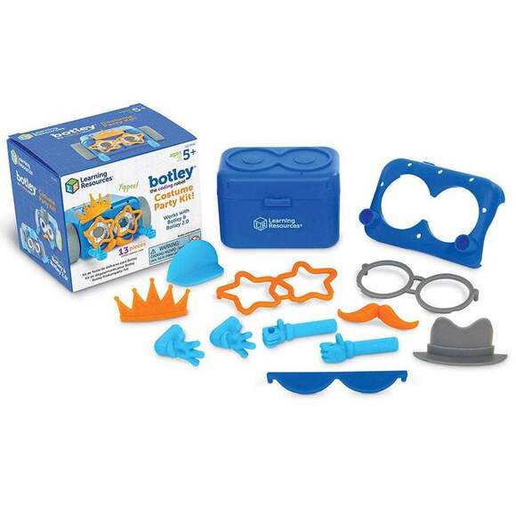 LER2956 Развивающая игрушка "Аксессуары для робота Ботли. Король Вечеринки"  (13 элементов)