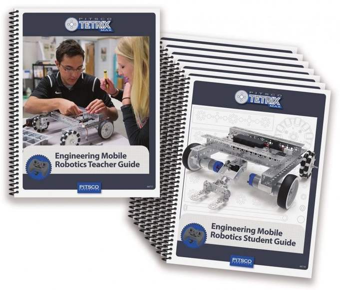 Учебный робототехнический комплект для конструирования мобильных моделей серии TETRIX® MAX
