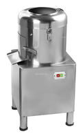 Картофелечистка AIRHOT HLP-8 ECO, 460x435x817мм, 220В, 1, 1кВт, загрузка 8 кг; без подключения к вод