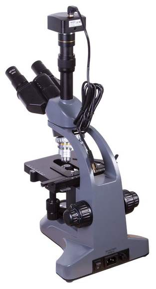 Микроскоп цифровой Levenhuk D740T, 5,1 Мпикс, тринокулярный, 40–2000 крат.