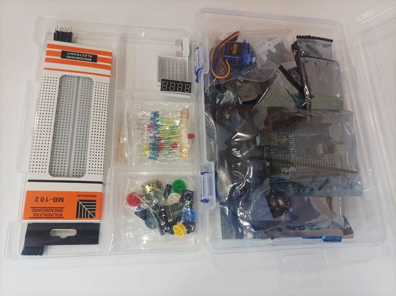 Стартовый набор для Arduino UNO R3, RFID, обучающий комплект в розничной коробке