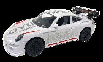 Автомобиль РУ НОРДПЛАСТ арт.9/0016, свет.фары, 1:16, белый