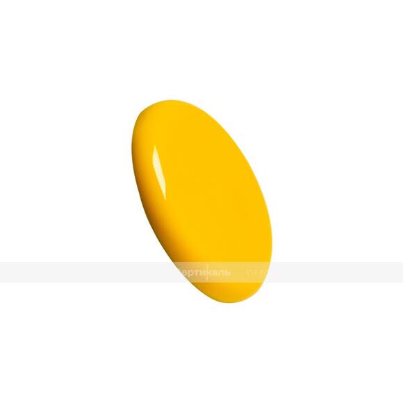 Конус тактильный, гладкий, без штифта, D35x35, H-4мм, I-0мм, PVC, желтый (преодолимое препятствие, н