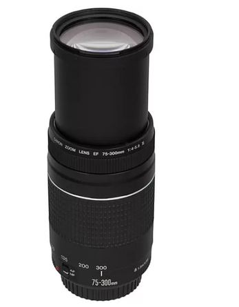 Объектив Canon EF 75-300mm f/4-5.6 III,  Canon EF [6473a015]