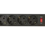 Сетевой фильтр PC PET AP01006-1.8-B, 1.8м, черный