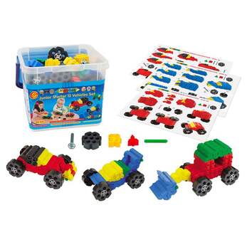 Конструктор Morphun Junior Starter 12 Vehicles Set «Машины», 150 деталей, 4+