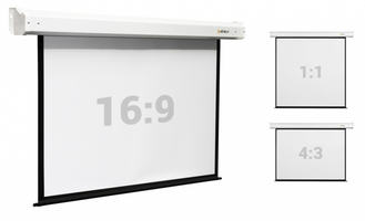 Экран настенный с электроприводом Digis DSEH-163007M (Electra, формат 16:9, 131", 300*300, рабочая п