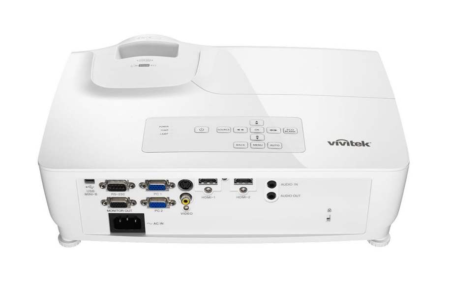Мультимедийный короткофокусный проектор Vivitek DX283ST(DLP, XGA (1024x768), 3600 Lm, 20000:1, 0.63: