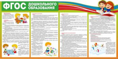 "ФГОС дошкольного образования", 1,2х0,6 м, без карманов
