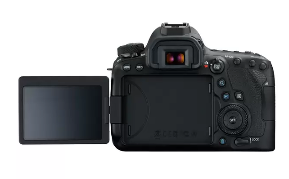 Зеркальный фотоаппарат CANON EOS 6D Mark II body, черный
