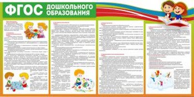 "ФГОС дошкольного образования", 1,2х0,6 м, без карманов