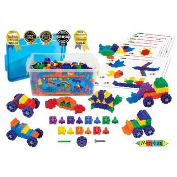 Конструктор Morphun Junior Starter Rainbow 500 Set «ПРОектирование Радуга», 500 деталей, 3+