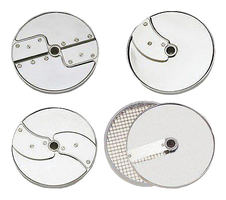 Набор дисков ROBOT COUPE 1960,  5 дисков: ломтики/шинковка 2мм и 4 мм, соломка 2, 5х2, 5, комплект к