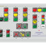 Базовый комплект светового оборудования "Дорожные знаки, светофоры" с сенсорным беспроводным пультом