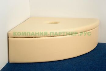 Мягкая платформа для воздушнопузырьковой трубки (1/4 круга), L100 W100 H30