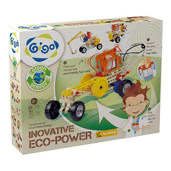 Научно-познавательный конструктор ECO Power / Энергия соли, 8+