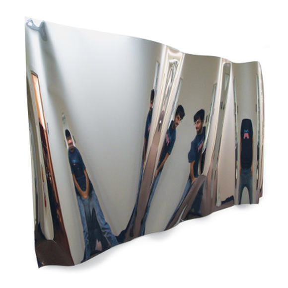 Кривое зеркало, 60x130 см2