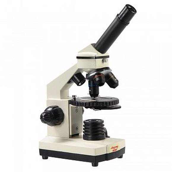 Микроскоп школьный Эврика 40х-1280х в текстильном кейсе, Микромед
