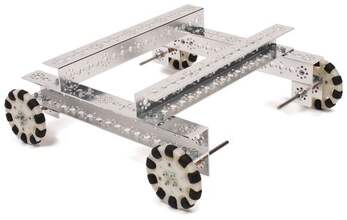 36466 Комплект всенаправленных роликовых колёс 4" серии TETRIX® MAX (уп. 2 шт)